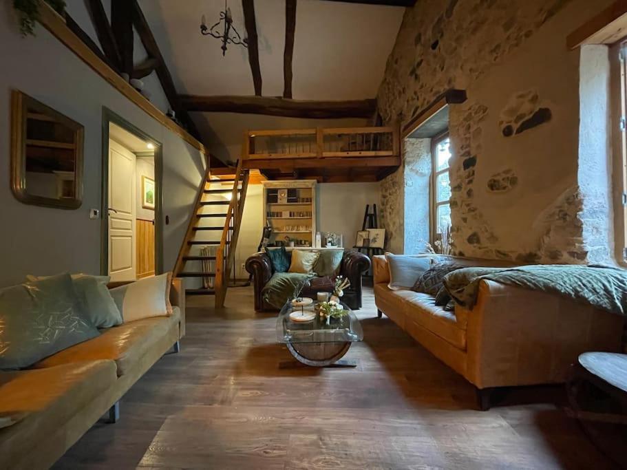 Maison Vigneron - Maison Et Studio Saint-Didier-sur-Beaujeu Екстер'єр фото