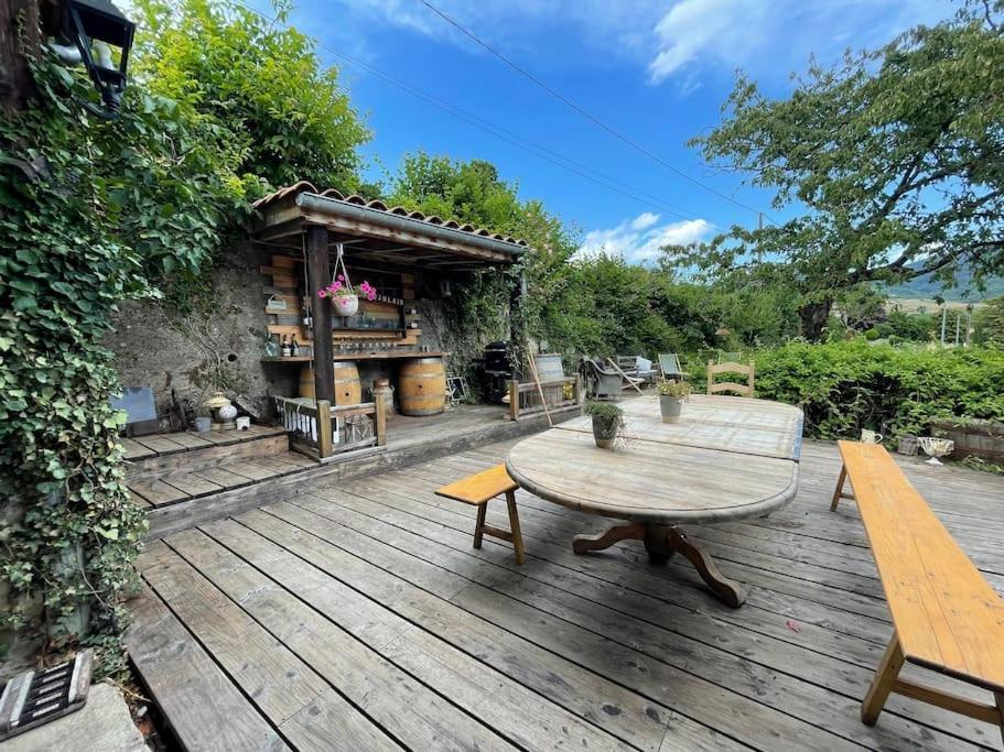 Maison Vigneron - Maison Et Studio Saint-Didier-sur-Beaujeu Екстер'єр фото